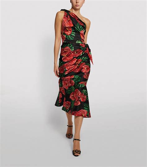 dolce gabbana floral dress replica|dolce and gabbana floral print dress.